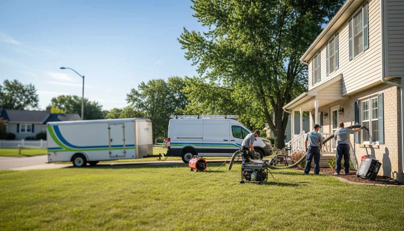 Flooded Basement Restoration And Cleanup With Repair in Cairo, NE near me